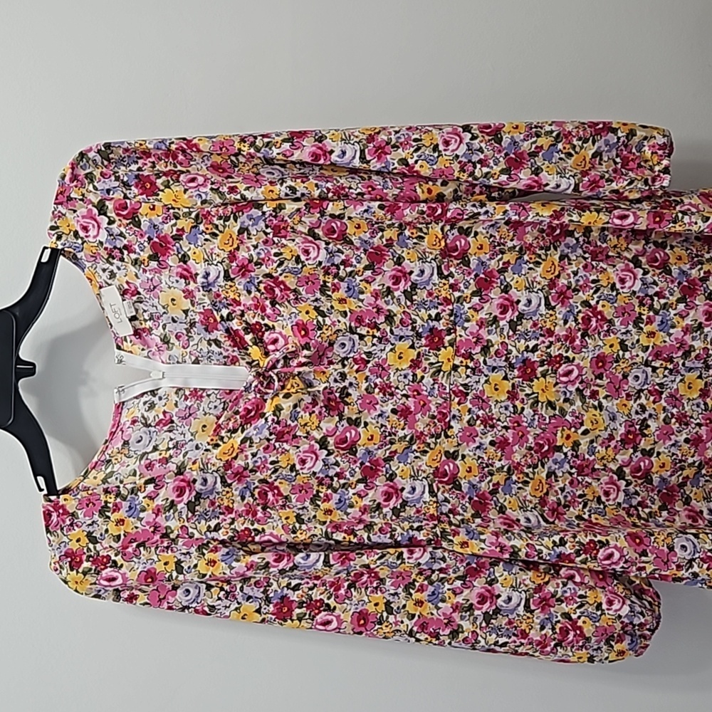 LOFT  floral dress size 2 NEW No tags